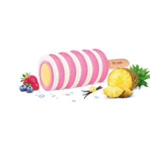 Pineapple & Vanilla Spiral Bar