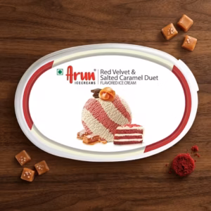 Red velvet ice cream (1000 ml Tub)