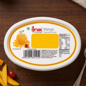 Mango Ice Cream Tub